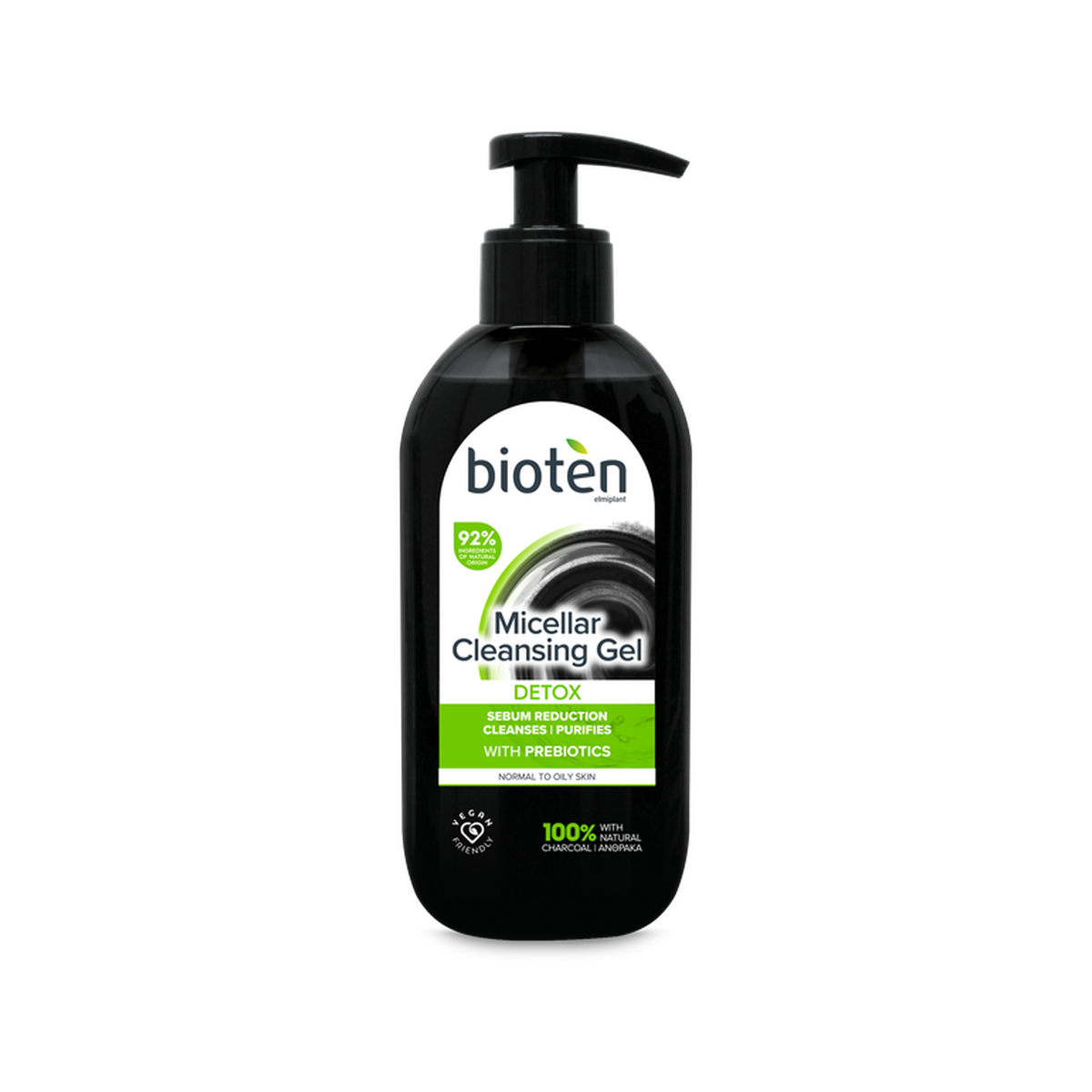 bioten Micellar Cleansing Gel Detox - Charcoal (200ml)
