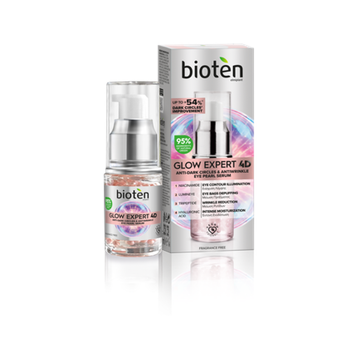 bioten Glow Expert 4D Anti-Dark Circles & Antiwrinkle Eye Pearl Serum